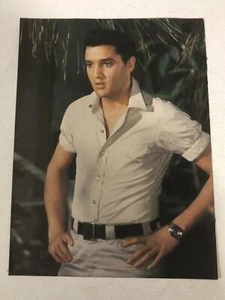 Elvis Presley Magazine Pinup Vintage Ephemera Elvis In Tan - Picture 1 of 2