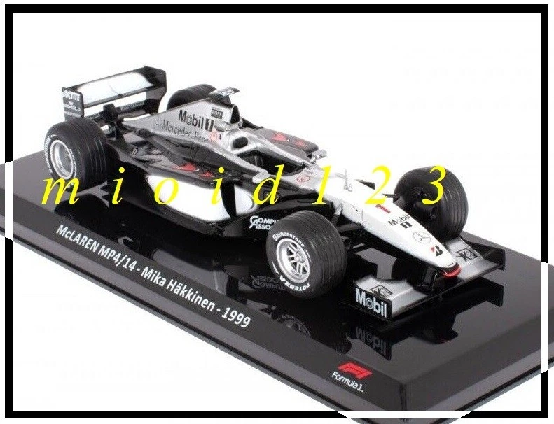1999 - McLAREN MERCEDES MP4/14 : HAKKINEN - WORLD CHAMPION - Die-cast F1 1/24 - Immagine 1 di 1