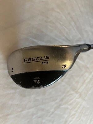 Taylormade Rescue Mid 19* 3 híbrido eje de acero rígido diestro Foto 1 de 4