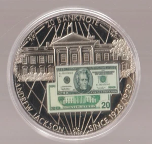 2003 Banknote of the USA $20 Coin Andrew Jackson American Mint. A 00074 - Picture 1 of 5