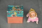 Vintage Boxed Crawling Baby Wind Up Mechanism Rubber/Plastic Toy,Japan