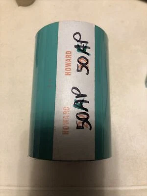 Fita de estampagem Howard roll turquesa 50AP 22k prensa térmica 3,5” largura 2,25” diâmetro - Imagem 1 de 2