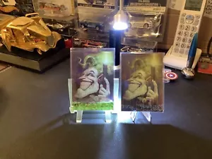 1995 Skybox DC Batman Master Series! Reg. & Clear Chromium Subset!(2 cards)! - Picture 1 of 8