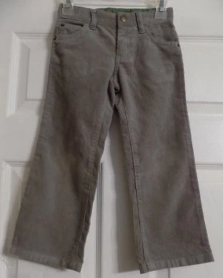 Для мальчиков Crazy 8 светло-коричневые вельветовые брюки размер 4 года регулируемая талия для мальчиков - Изображение 1 из 4