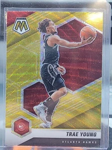 2020-21 Trae Young Mosaic TMall Gold Wave #18 SSP Atlanta Hawks - Picture 1 of 2