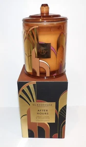 NIB GLASSHOUSE AFTER HOURS SWEET CIGAR & SPICED RUM 380G SCENTED SOY CANDLE - Picture 1 of 7