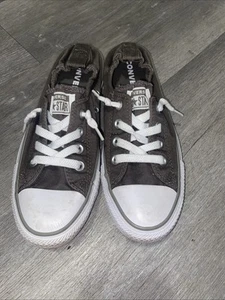 Chuck Taylor All Star Shoreline Damen-Low-Top-Sneaker grün und weiß Größe 8 - Bild 1 von 5