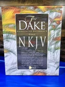 Dake's Annotated Reference Bible-NKJV by Finis J. Dake (2013, Imitation Leather) - Foto 1 di 7