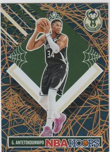 GIANNIS ANTETOKOUNMPO 2024-25 PANINI HAUNTED HOOPS #288 HOLO WEBS TRIBUTE FOIL - Picture 1 of 2