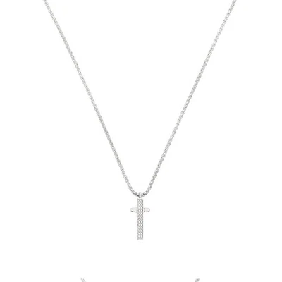 BREIL 男式颈圈灯 ROW TJ3360 不锈钢十字架 — 第 1/2 张图片