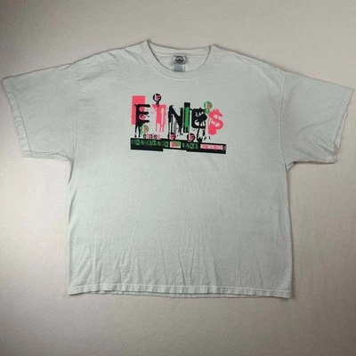 Vintage Y2K Etnies Skateboard Lake Forest Graffiti Style Logo T-Shirt 2XL RARE - Image 1 of 4