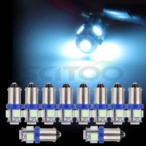 20pcs T11 H6W BA9S 6SMD LED Instrument Cluster Panel Dash Light Bulb Ice Blue - Picture 1 of 6