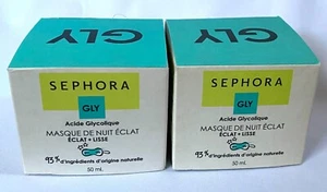 Sephora GLY über Nacht leuchtende Gesichtsmaske ~ 1,69 Unzen ~ VERSIEGELT ~ 2 STÜCK! ~ TOP PREIS! - Bild 1 von 4