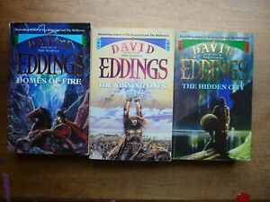 David Eddings The Tamuli Trilogy complete 3 fantasy paperback books