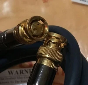 New 10 ft 75 Ohm BNC to BNC Video Cable - Picture 1 of 3