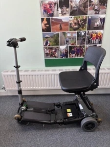 BLACK Luggie Mobility Scooter ELITE MODEL - SERVICED & TESTED ✅ #1957 - Picture 1 of 7