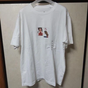 XL(JPN) size UNIQLO Dragon Ball UT Son Goku Bulma T-shirt White from Japan Rare - Picture 1 of 5
