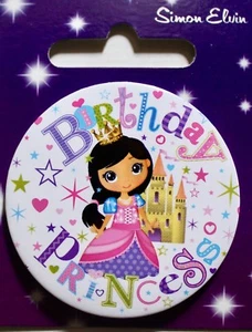 Small Birthday metal badge, various themes, party, Birthday, Simon Elvin, new - Picture 1 of 24