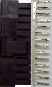 ATX Connector Molex 5557 4.2mm 20+4 24-Pin Male Housing Gold Pins Spares 2oz - Picture 1 of 3