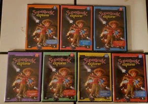 7 Superbook Explorer DVD set: 5, 15, 19-23 (Jesus, Joseph, Peter, Paul, Solomon) - Picture 1 of 1