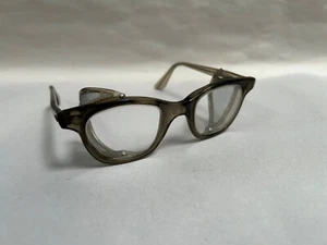 Vtg Steampunk Norton Z87 Safety Glasses 5-3/4 W/ Screen Protective Shields (A6) - Picture 1 of 13