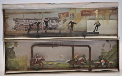 Merten N Scale Jockeys 3 Figures on Horses # N 1006 & N 2280 Locomotive people - Image 1 of 4