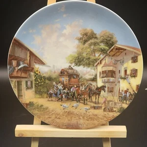 1986 CHRISTIAN LUCKEL "Unkunit der Bostkutsche" LUCKELS IDYLLISCHES DORFLEBEN  - Picture 1 of 3