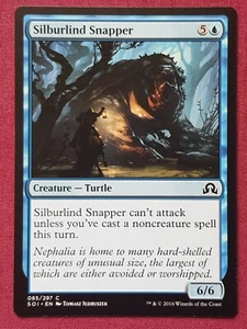 Magic The Gathering SHADOWS OVER INNISTRAD SILBURLIND SNAPPER blue card MTG - Picture 1 of 2
