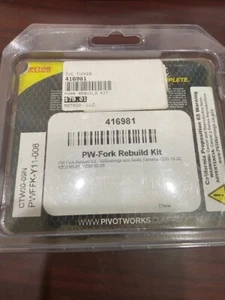 Pivot Works Fork Rebuild Kit with bushings and seals Brand New - Picture 1 of 1