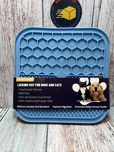 Licking Mat for Dogs and Cats 2PCS, Premium Lick Mats with Suction Cups.NIP - Picture 1 of 8