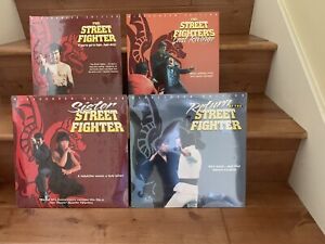 The Street Fighter, RETURN OF, SISTER STREETFIGHTER, LAST REVENGE (4Laserdiscs)