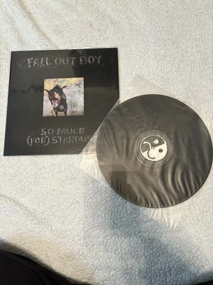 fall out boy so much for stardust black ice vinyl lp - Image 1 of 3