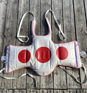 Martial Arts Reversible Chest Guard Body Protector, Clean #mbc - Picture 1 of 12