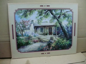 Lee K Parkinson Print, " The Old Hacienda", 1990, 28" Wide x 22" high Overall - Picture 1 of 3