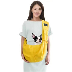 Pet Puppy Cat Dog Carrier Backpack Travel Tote Shoulder Bag Cotton Sling Pack