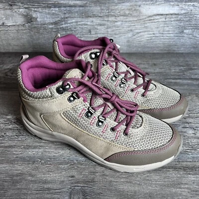 NEW VIONIC Women’s 7.5 Cypress 9168 Brown Tan Hiking Shoes Sneakers - Image 1 of 4
