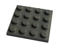 4243838 Lego Platte 4 x 4 Rotbraun 5 Stück 