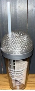 Disney Parks Epcot Spaceship Earth Glow Tumbler Multi Light-Up Tumbler Cup NEW - Picture 1 of 4