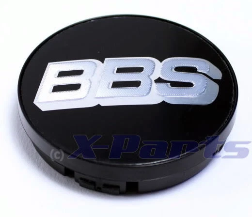BBS Felgendeckel Emblem Schwarz Chrom Silber 56mm BB0924257 NEU ohne Sprengring - Bild 1 von 1