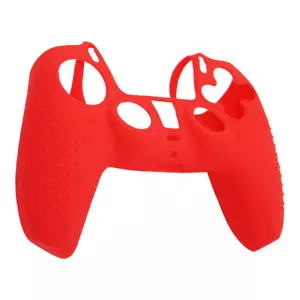 Silicone Cover For PS5 Controller Case Skin - Red Studded - Picture 1 of 3