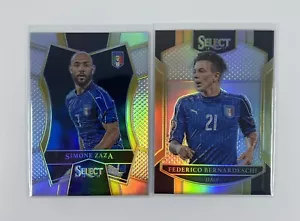 2016-17 Select Silver Prizms #53 Federico Bernardeschi & #171 Simone Zaza Lot - Picture 1 of 2