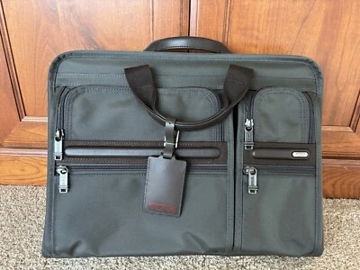 TUMI Alpha 2 T-Pass Laptop Briefcase - Grey - Image 1 of 3