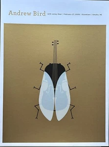 Andrew Bird 2009 Nebraska. S&N Jason Munn (The Small Stakes) - Imagen 1 de 1