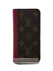 LOUIS VUITTON iPhone Case X Xs Color Wine Red Monogram Pattern Body Only Used