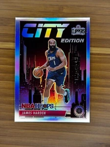 James Harden 2023-24 Panini NBA Hoops Premium Stock - City Edition #20 Silver - Picture 1 of 2