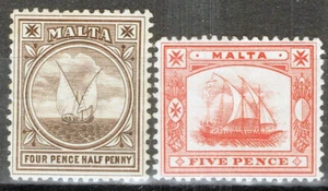ZAYIX Malta 15-16 MH Gozo Fishing Boat Ancient Galley Ships 080522S11 - Picture 1 of 2