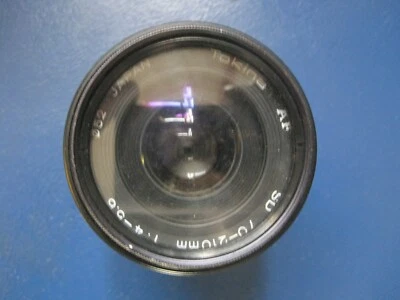 TOKINA AF SD  70-210mm 1:4-5.6 for Minolta with Photoco Haze 52mm (UV) Lens Filt - Image 1 of 4