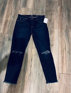7 For all mankind ankle gwenevere W 30 NWT New With Tags - Picture 1 of 8
