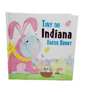 Tiny the Indiana Easter Bunny Eric James Children's Illustrated Book - Imagen 1 de 7