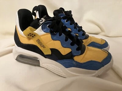 耐克 Jordan MA2 University 金色蓝色男式低帮篮球运动鞋 7Y — 第 1/4 张图片